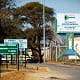 Skilpadshek border checkpoint between South Africa and Botswana.