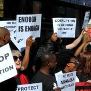 Anti-corruption protest