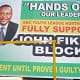 John Block poster of support