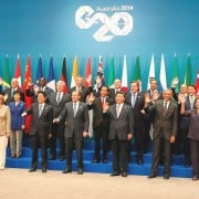 G20 leaders in Brisbane, 2014