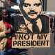 Atul Gupta protest banner