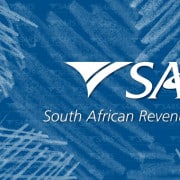 Sars logo on blue background