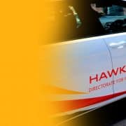 Hawks official motor vehicle