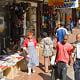 Informal traders in the city centre