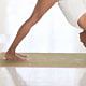 Young woman doing yoga