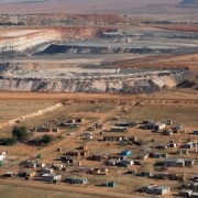 A mining community in Mpumalanga living close to mining operations