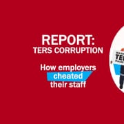 Corruption Watch report on TERS