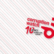 Corruption Watch 10 years logo