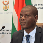 Photo of justice minister Ronald Lamola