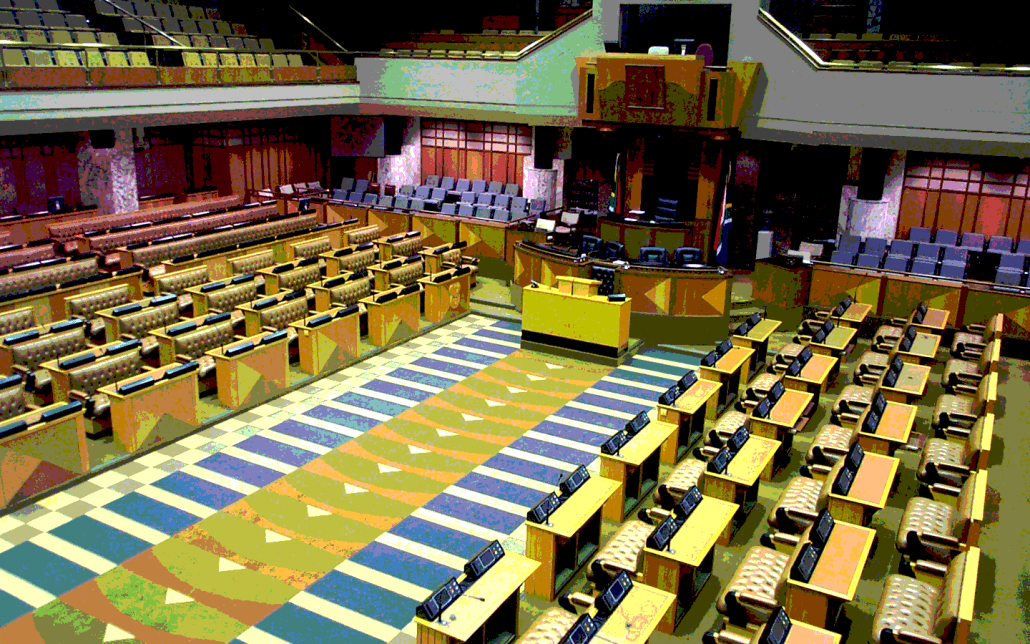 Chamber of the National Assembly, Parliament, South Africa